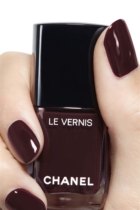 rouge noir chanel gelish|chanel le vernis nail colors.